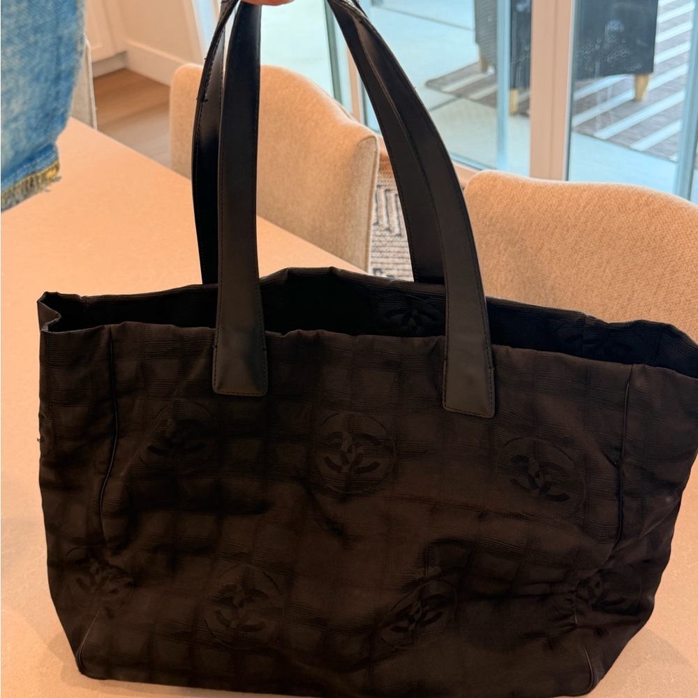 Chanel Canvas Travel Tote
